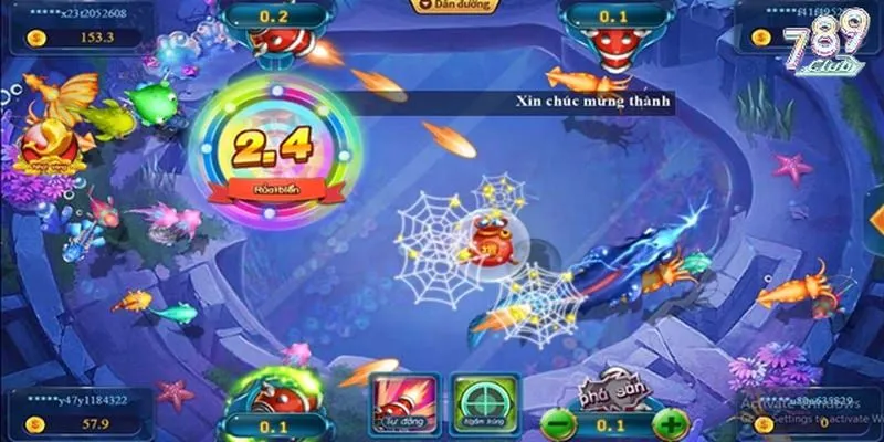 Các chiến thuật chơi Tỷ phú săn cá 789club hiệu quả nhất