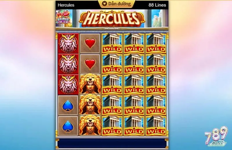 Luật chơi Thần Hercules đơn giản, dễ dàng nắm bắt